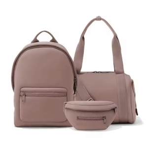 Neoprene Duffel Bag Backpack Set