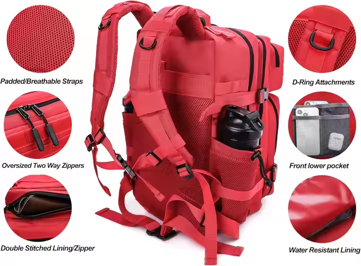 Tactical Lunch Meal Backpack 45L